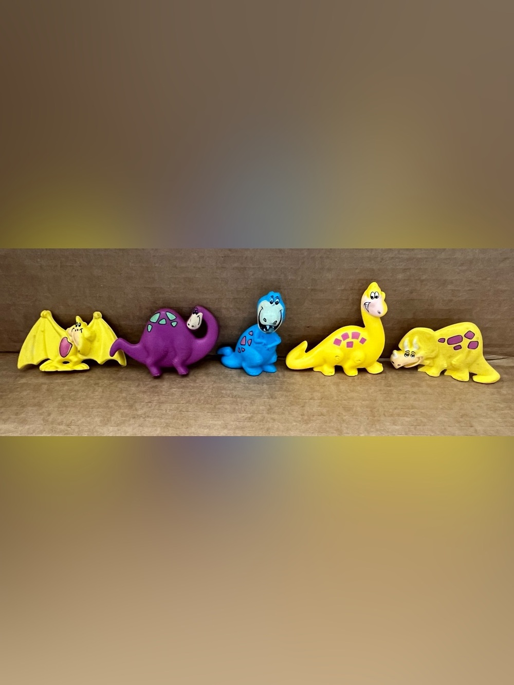 1990 Post Cereal Flintstones Dinosaurs Toys